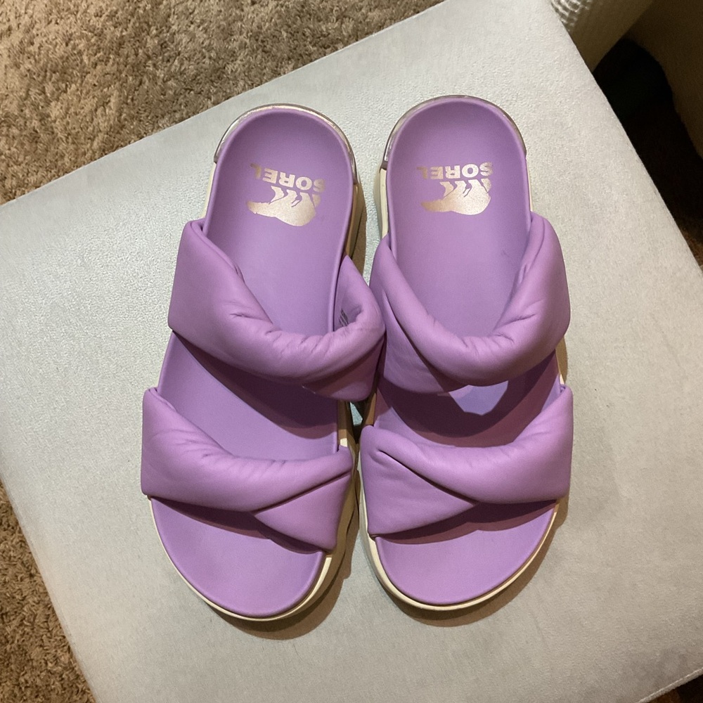 Sorel Women's Lavender Slide Sandals